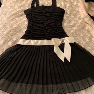 Jupe De Soirée Ally B Paillettes Noires – Taille L – Style Ballon – Comme Neuve